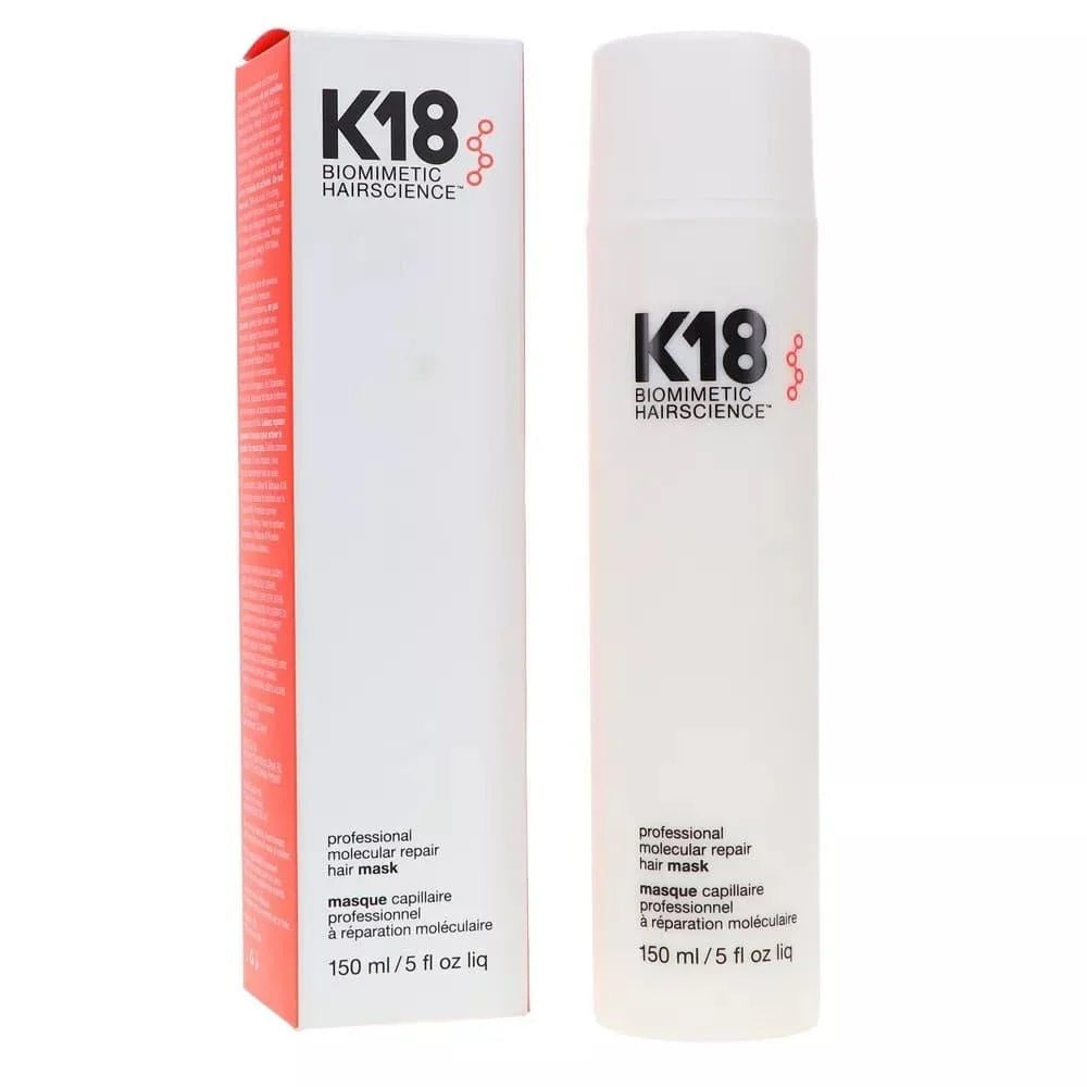 K18 professional molecular repair mask -  150ml | كي 18 ماسك ليف ان مرمم و مصلح للشعر - 150 مل