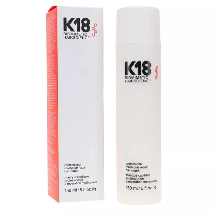 K18 professional molecular repair mask -  150ml | كي 18 ماسك ليف ان مرمم و مصلح للشعر - 150 مل