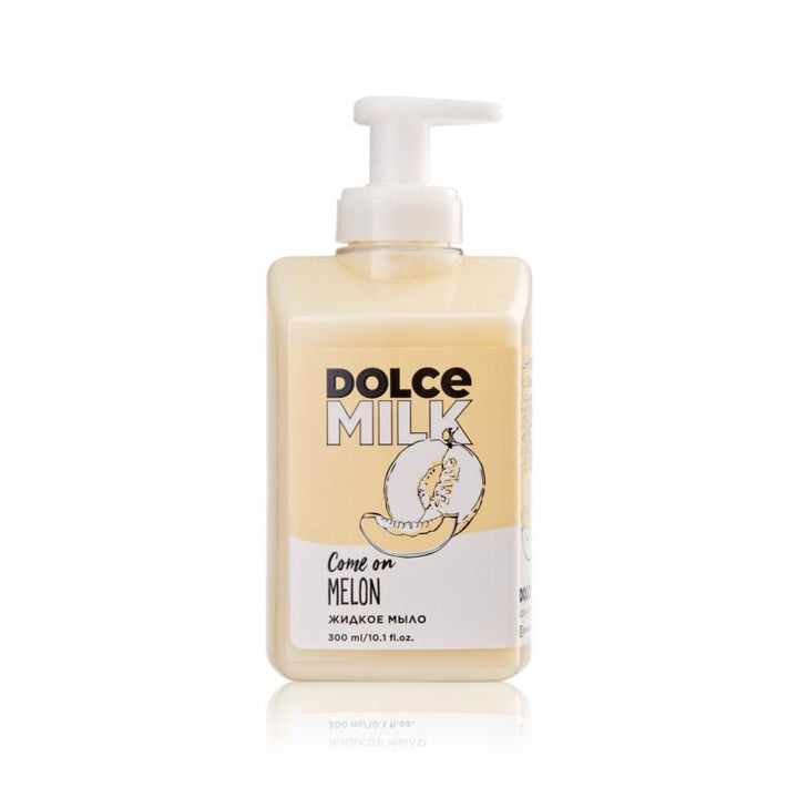 DOLCE MILK Come On Melon Liquid Hand Soap - 300ml | دولسي ميلك سائل ملوّن بالشمام - 300مل