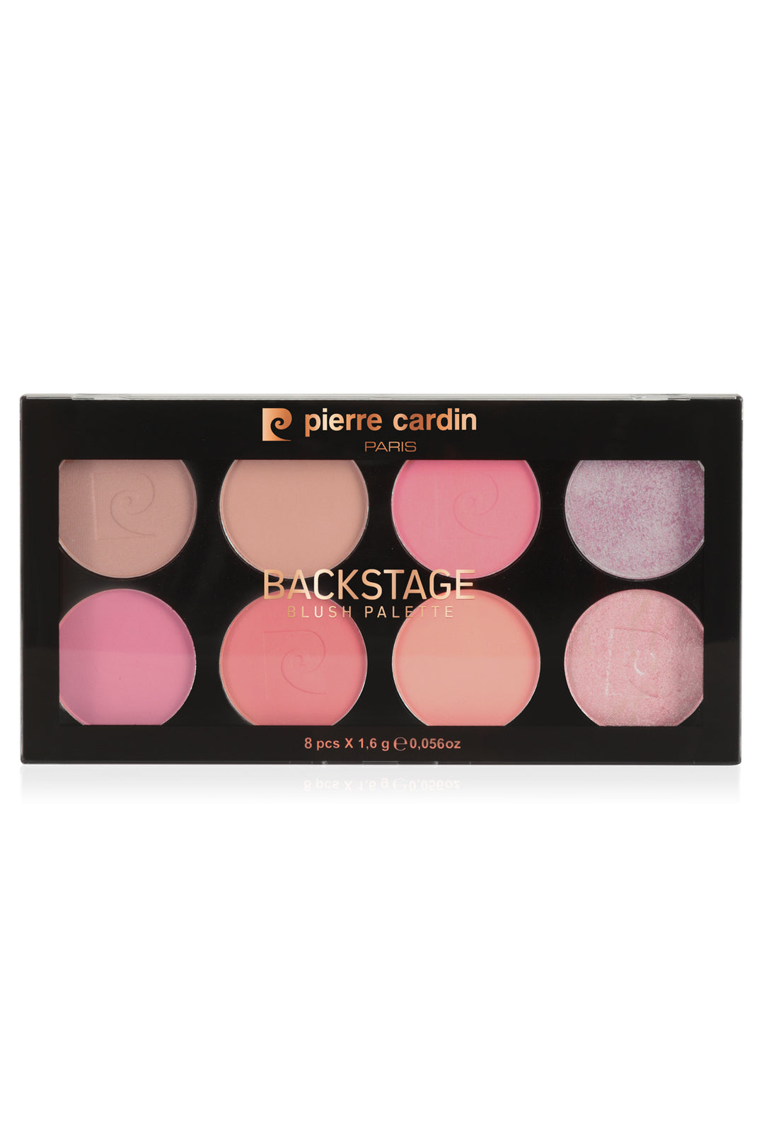Pierre Cardin Backstage Blush Palette - 8Pcsx - 1.6g | بيير كاردان باليت بلاشر - 1.6غ