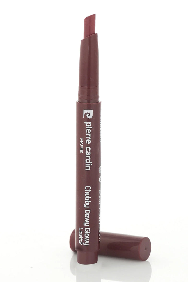 Pierre Cardin Chubby Dewy Glowy Lipstick - 2g | بيير كاردان أحمر شفاه تشوبي ديوي غلوي - 2 غ