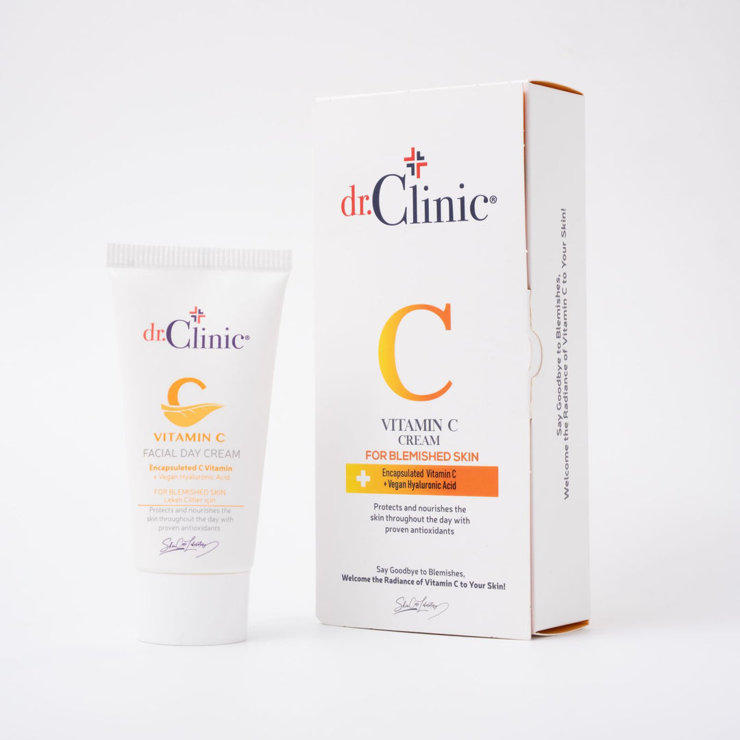 dr.Clinic Vitamin C Cream For Blemished Skin - 50ml | دكتور كلينك كريم فيتامين سي - 50 مل