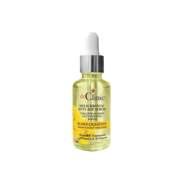 dr.Clinic Helichrysum Anti _ Age Serum - 30ml | دكتور كلينك سيروم لمحاربة التجاعيد - 30 مل