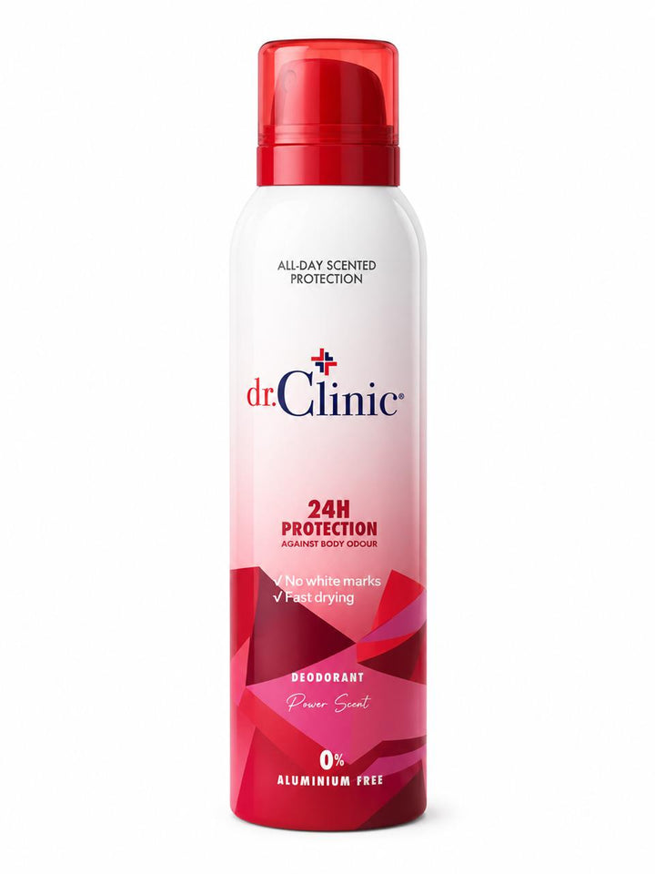 dr.Clinic 24H Protection Deodorant - 200ml | دكتور كلينك بخاخ مزيل تعرق - 200 مل