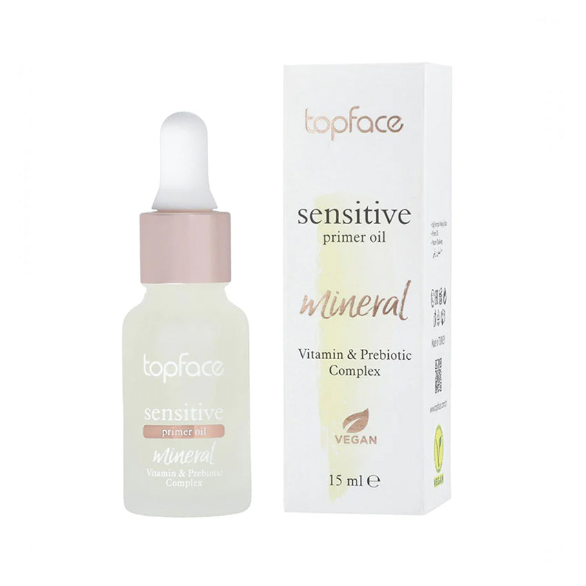 Topface Sensitive Mineral Primer Oil - 15ml | توب فيس زيت برايمر للبشرة الحساسة - 15مل