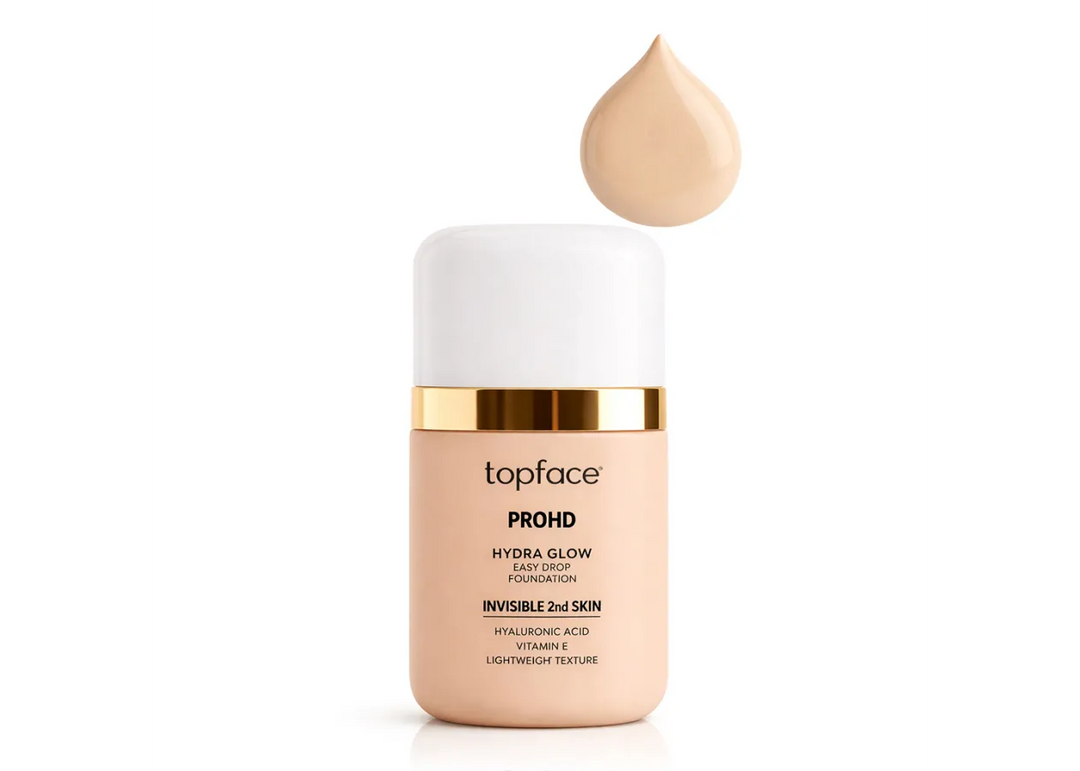 topface PROHD Hydra Glow Easy Drop Foundation - 30g | توب فيس فاونديشن هيدرا جلو إيزي دروب - 30غ