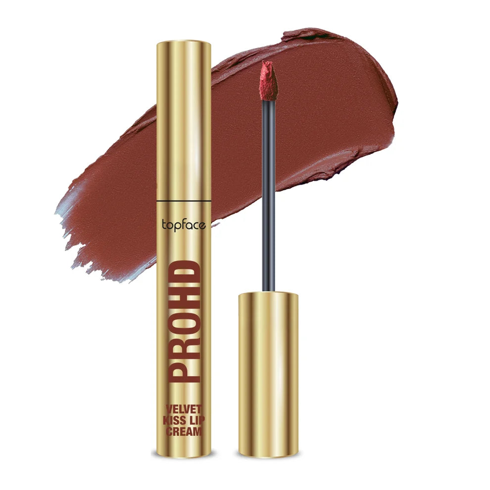 topface PROHD VELVET KISS LIP CREAM - 3g | توب فيس أحمر شفاه مات - 3غ