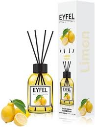 EYFEL Limon Reed Diffuser - 120ml | ايفل معطر جو برائحة الليمون - 120مل