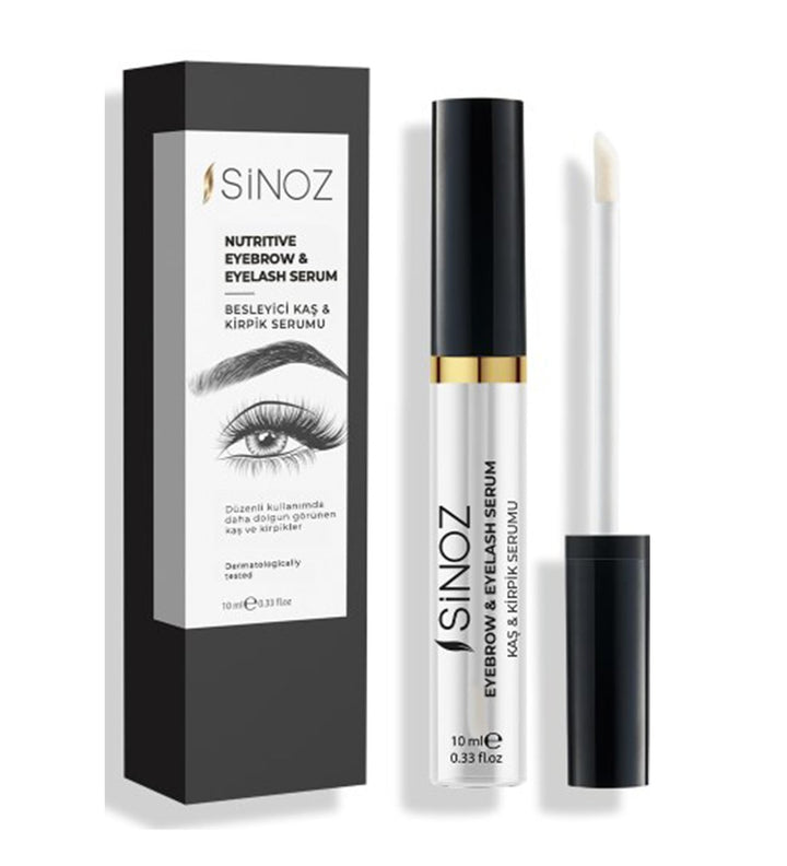 Sinoz Nutritive Eyebrow & Eyelash Serum - 10ml | سينوز سيروم حواجب ورموش مغذي - 10مل