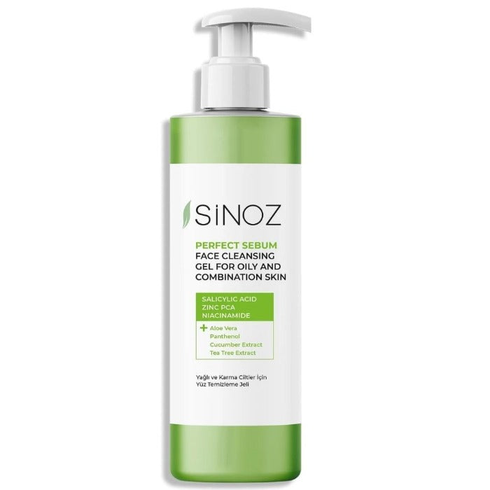 SiNOZ Facial Cleansing Gel for Oily and Combination Skin - 400ml | سينوز غسول جل للبشرة الدهنية و المختلطة - 400 مل