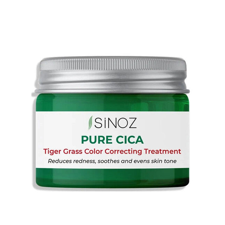SiNOZ Pure Cica Tiger Grass Tone Equalizing Cream -  15ml | سينوز كريم مصحح للون البشرة - 15 مل
