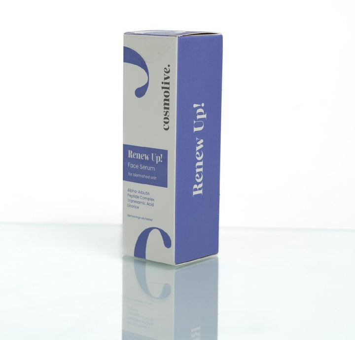 cosmolive Renew Up Face Serum - 30ml | كوزمو لايف سيروم للوجه لبشرة اكثر اشراقاً - 30 مل