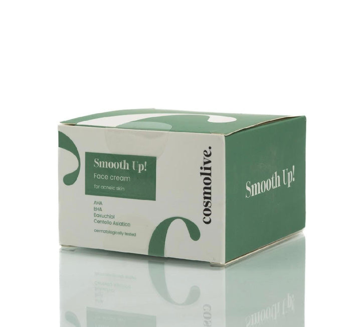 cosmolive Smooth Up Face Cream For Acneic Skin - 50ml | كوزمو لايف كريم للوجه لتنقية البشرة - 50 مل