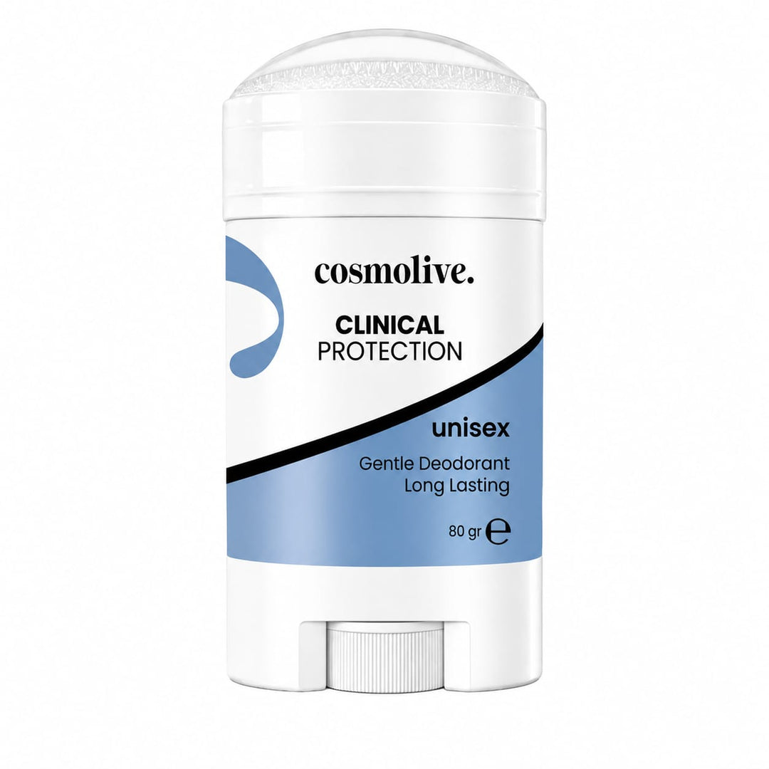 cosmolive Clinical Protection Unisex Gentle Deodorant Long Lasting - 80g | كوزمولايف مزيل تعرق ستيك للجنسين - 80 غ