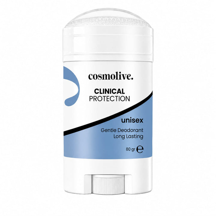 cosmolive Clinical Protection Unisex Gentle Deodorant Long Lasting - 80g | كوزمولايف مزيل تعرق ستيك للجنسين - 80 غ