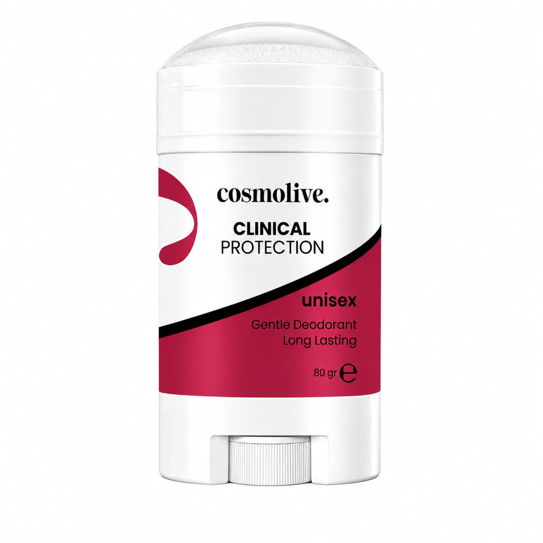 cosmolive Clinical Protection Unisex Gentle Deodorant Long Lasting - 80g | كوزمولايف مزيل تعرق ستيك للجنسين - 80 غ