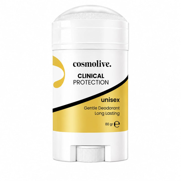 cosmolive Clinical Protection Unisex Gentle Deodorant Long Lasting - 80g | كوزمولايف مزيل تعرق ستيك للجنسين - 80 غ