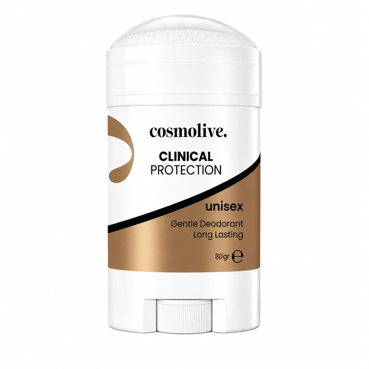 cosmolive Clinical Protection Unisex Gentle Deodorant Long Lasting - 80g | كوزمولايف مزيل تعرق ستيك للجنسين - 80 غ
