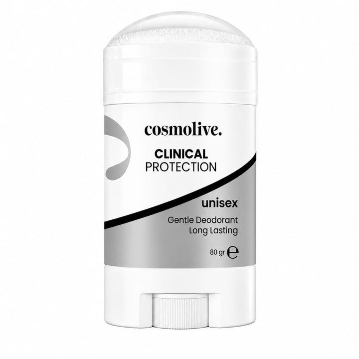 cosmolive Clinical Protection Unisex Gentle Deodorant Long Lasting - 80g | كوزمولايف مزيل تعرق ستيك للجنسين - 80 غ