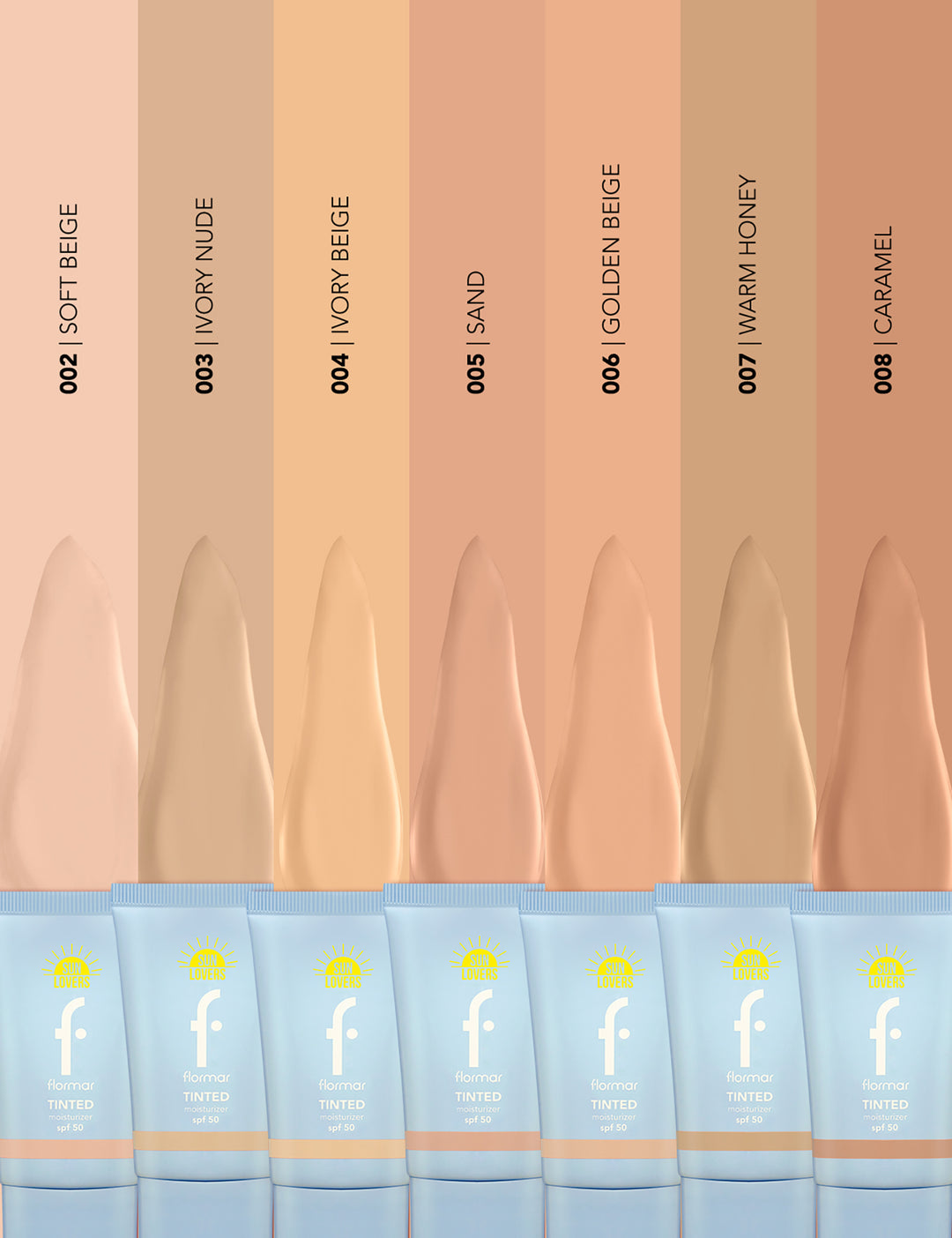 Flormar Tinted Moisturizer SPF 50 - 30ml | فلورمار مرطب ملون SPF 50 - 30مل