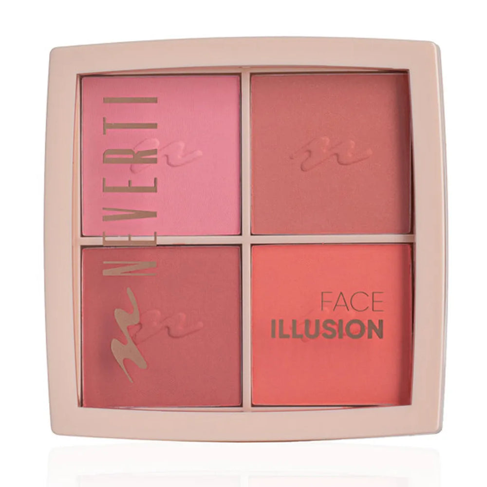 Neverti Face ILLusion Blush Palette - 3g | نيفرتي بلاشر وجه إيلوشن - 3غ #4