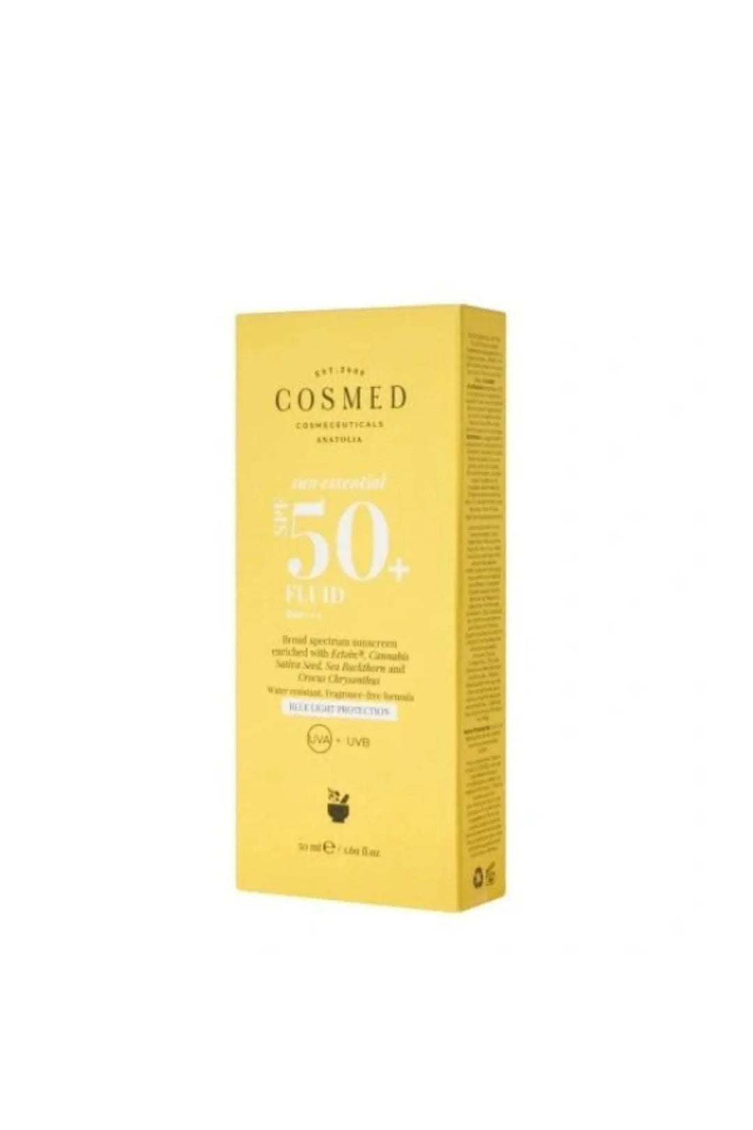 Cosmed Sun Essential SPF 50+ Fluid - 50ml | كوزميد واقي شمس سائل SPF 50+ - 50مل