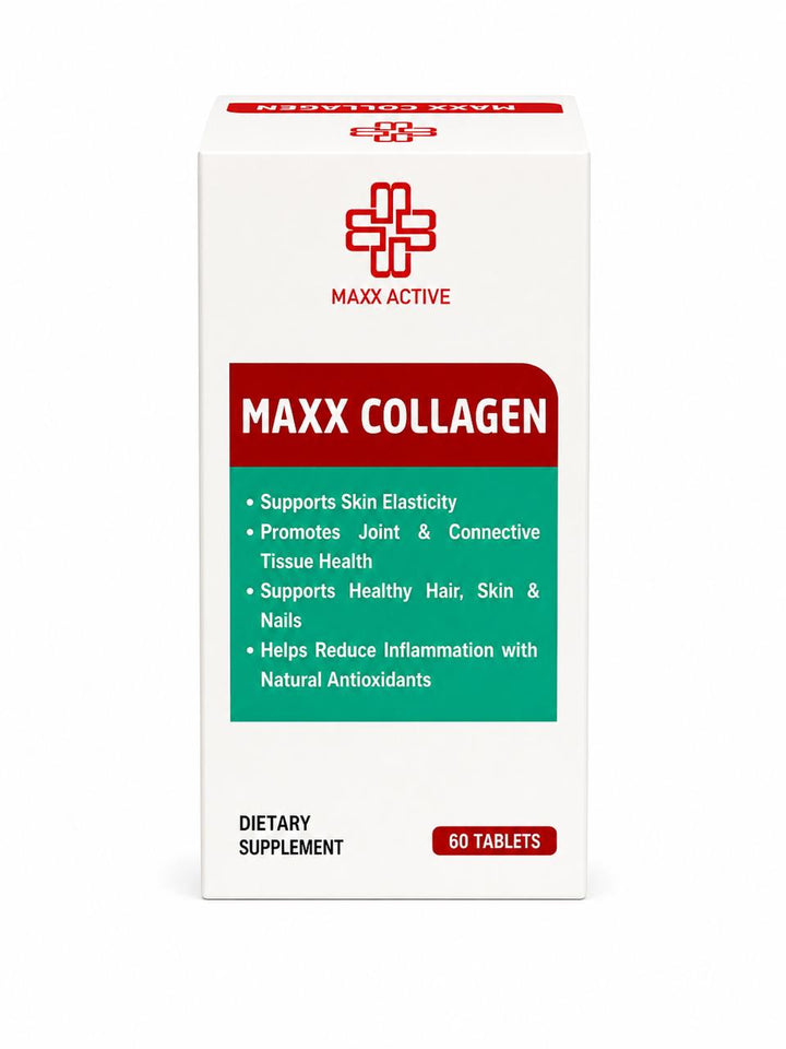 MAXX ACTIVE Maxx Collagen Dietary Supplemnt - 60 Tablets | ماكس اكتف كولاجين مكمل غذائي - 60 قرص