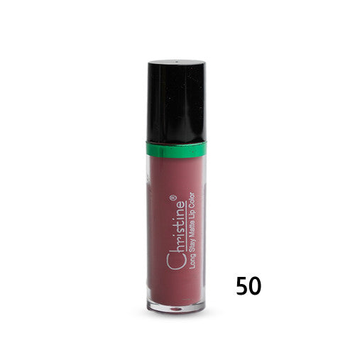 Christine Long Stay Matte Lip Colour | كريستين أحمر شفاه مات