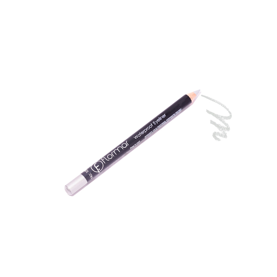 Flormar Waterproof Eye Liner No.113 Pure White | فلورمار  اي لاينر مقاوم للماء - 113 - ابيض