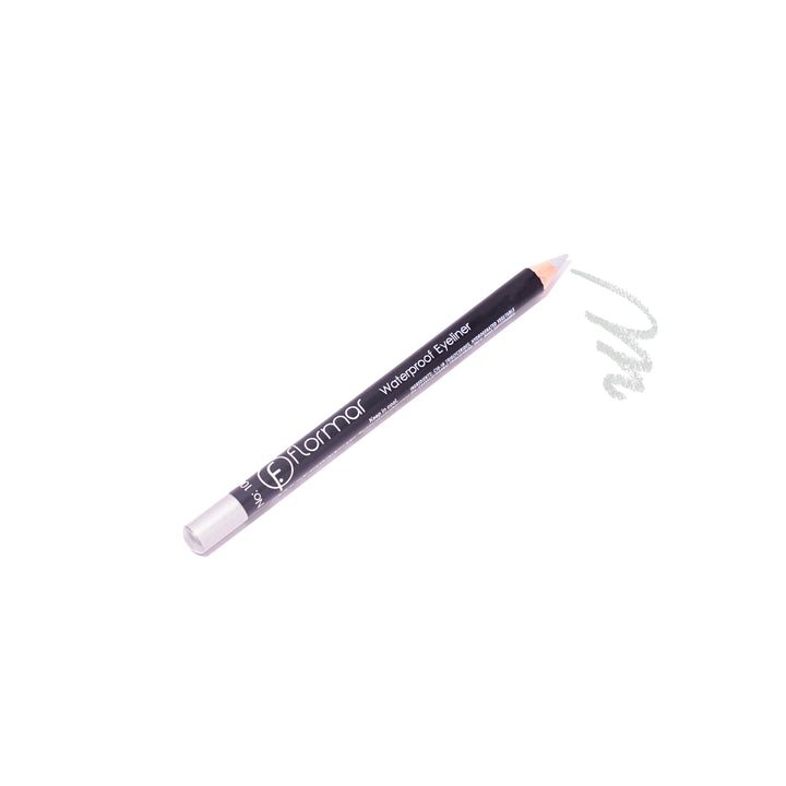Flormar Waterproof Eye Liner No.113 Pure White | فلورمار  اي لاينر مقاوم للماء - 113 - ابيض