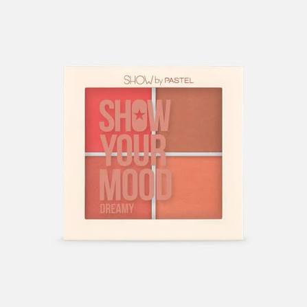 Pastel Show Your Mood Blush Set - 4X4.3g - 4.3g | باستيل شو يور مود مجموعة أحمر خدود 4 ألوان – 4 × 4.3 غ