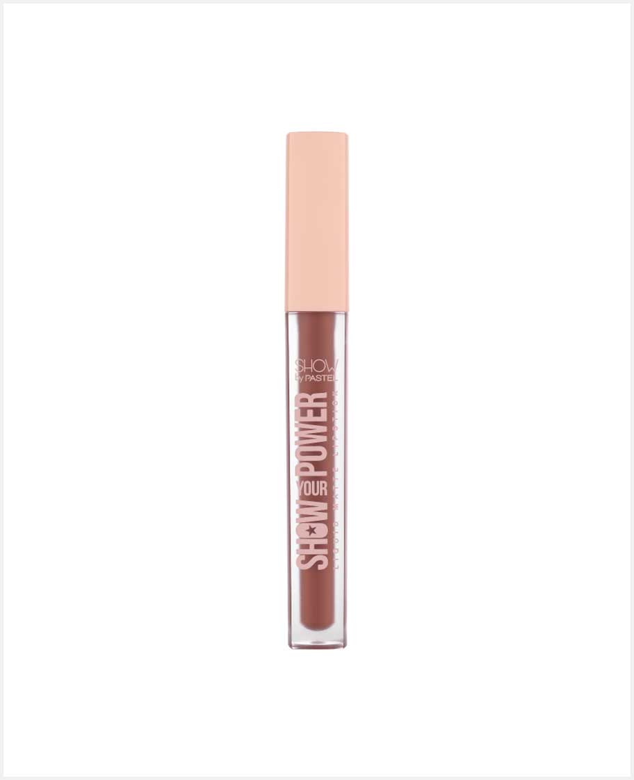 Pastel Show Your Power Lıquıd Matte Lıpstıck - 4.1g | باستيل أحمر شفاه مات - 4.1غ