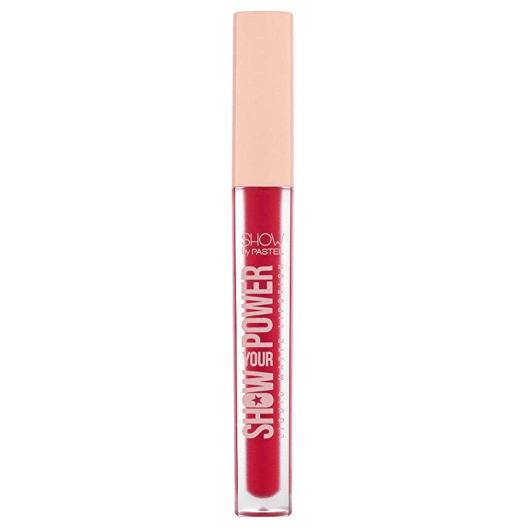 Pastel Show Your Power Lıquıd Matte Lıpstıck - 4.1g | باستيل أحمر شفاه مات - 4.1غ