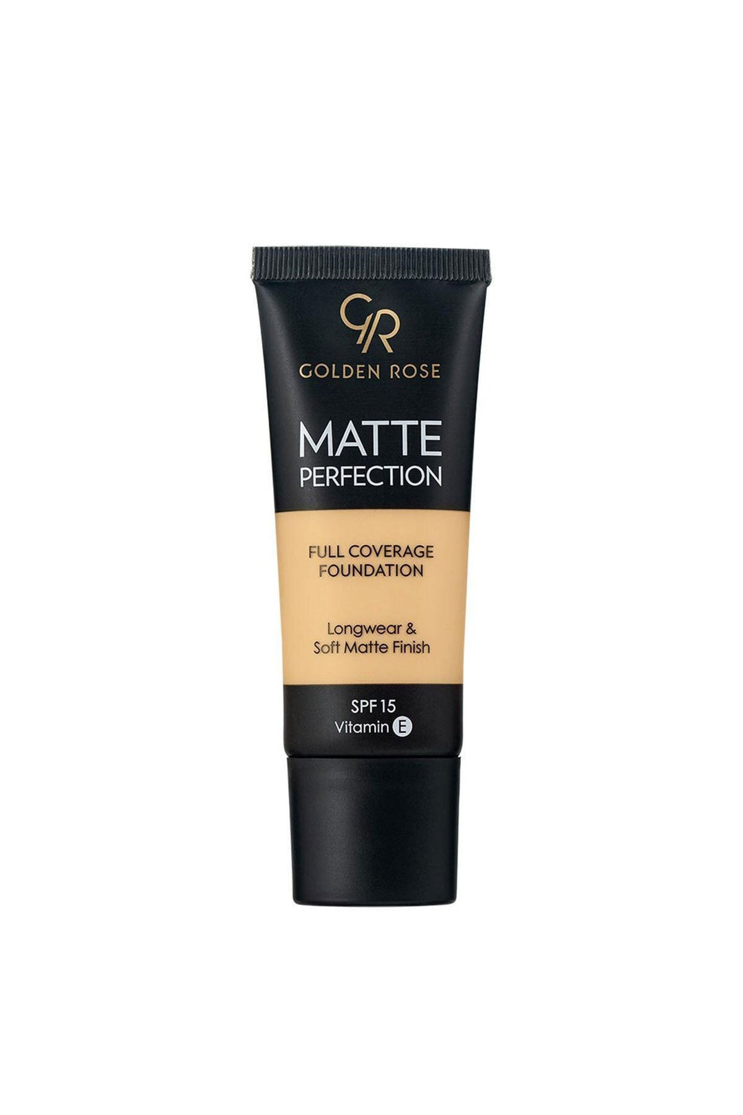 GOLDEN ROSE Matte Perfection Full Coverage Foundation - 35ml | كولدن روز كريم أساس مات بتغطية عالية - 35 مل