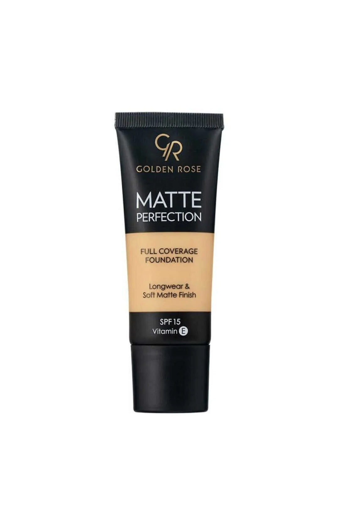 GOLDEN ROSE Matte Perfection Full Coverage Foundation - 35ml | كولدن روز كريم أساس مات بتغطية عالية - 35 مل