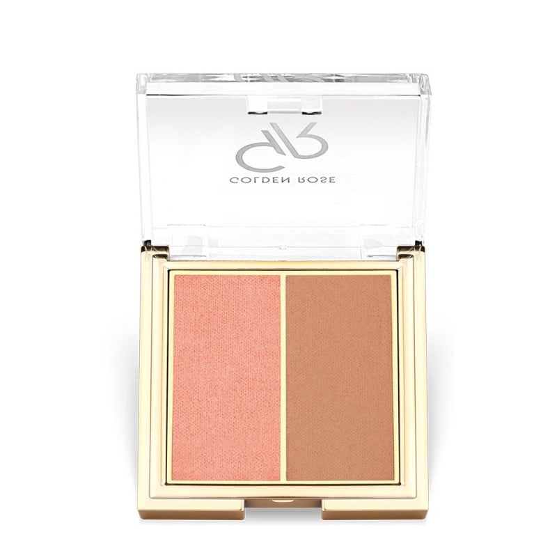 GOLDEN ROSE Iconic Blush Duo - 2x3g | بلاش ثنائي - 2x3 غرام