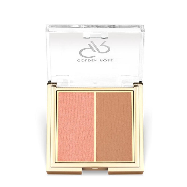 GOLDEN ROSE Iconic Blush Duo - 2x3g | بلاش ثنائي - 2x3 غرام