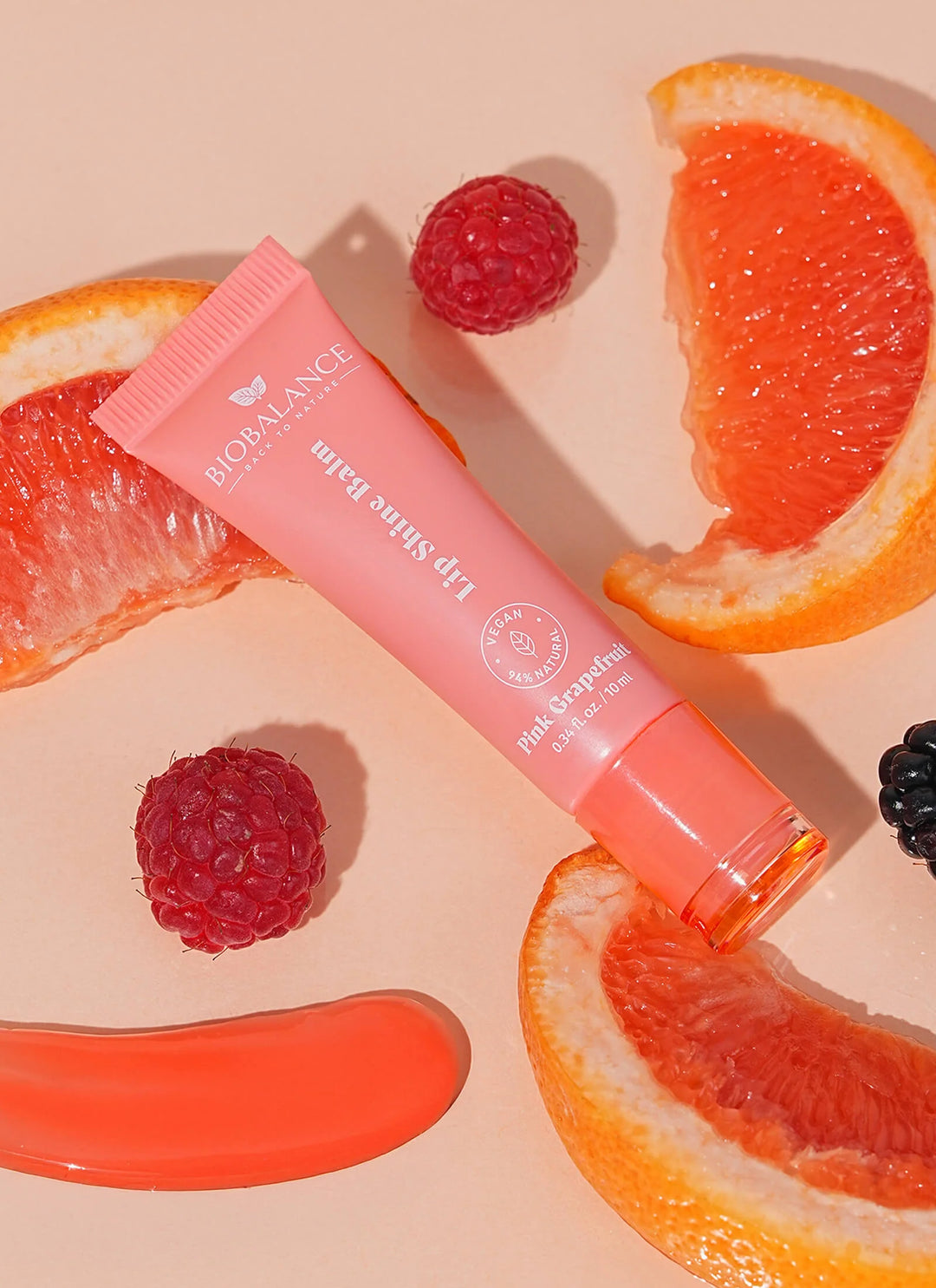 BIO BALANCE Lip Shine Balm - 10ml |بايو بالانس بلسم شفاه لامع – 10 مل