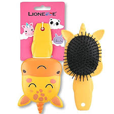 Tarko Lionesse Hair Brush Yellow | تاركو مشط شعر للاطفال باللون الاصفر