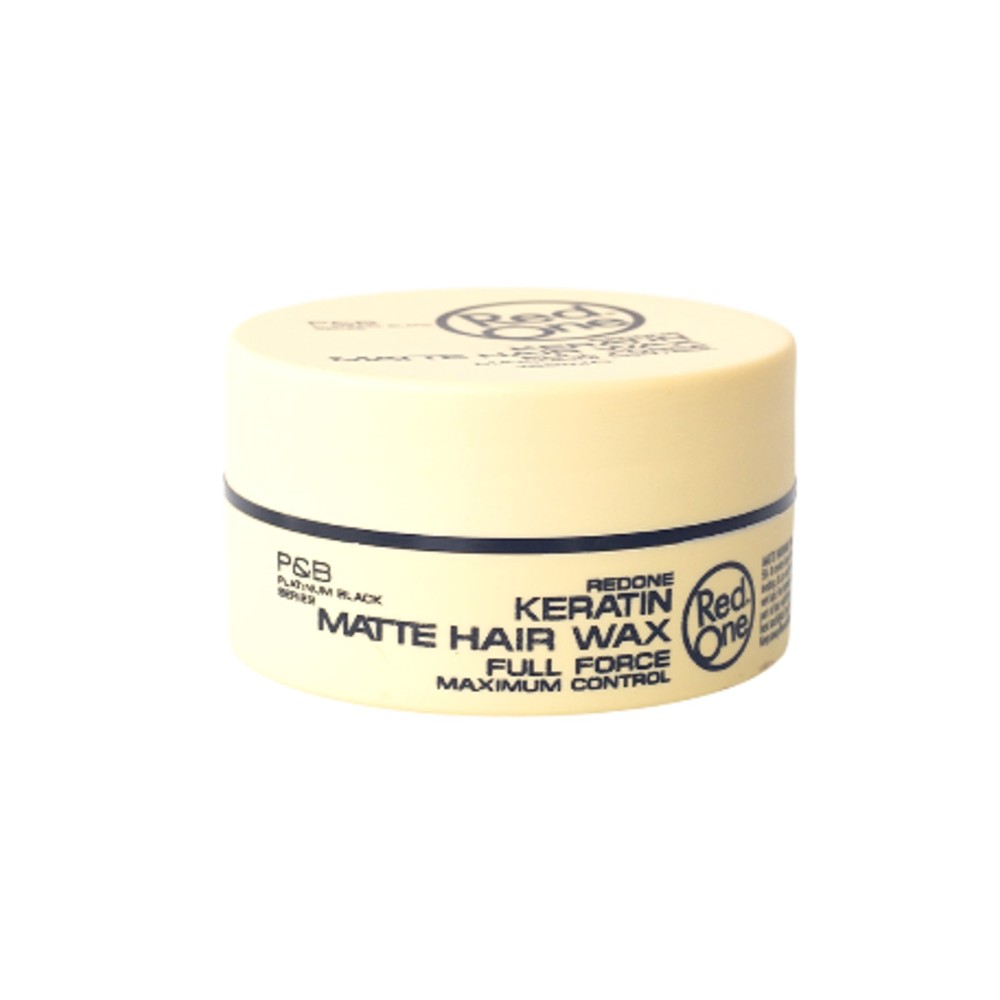 Red One Keratin Matte Hair Wax Full Force - 150ml | ريد وان شمع شعر مطفي كيراتين - 150مل #1