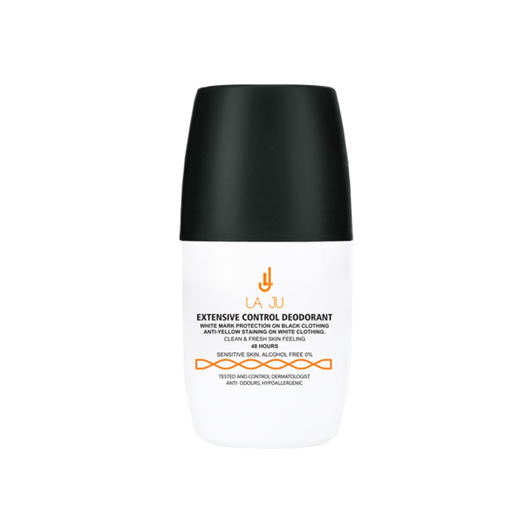 LA JU Extensive Control Deodorant 48H -50ml| لاجو مزيل تعرق رول لمدة 48 ساعة -50 مل