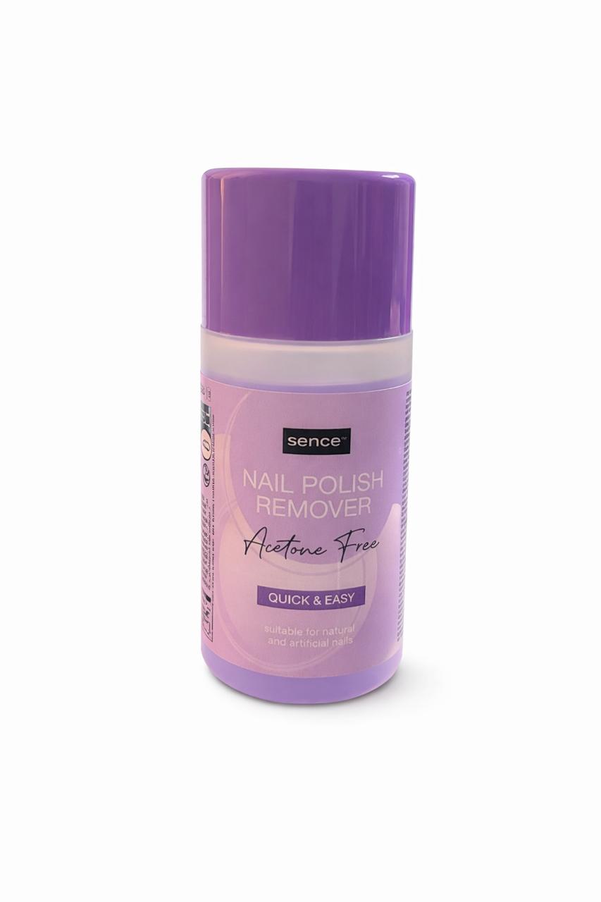 Sence Beauty Nail Polish Remover Acetone Free Basic - 150ml | سينس بيوتي مزيل طلاء أظافر خالي من الأسيتون - 150مل