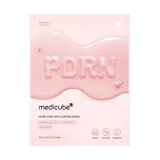 Medicube PDRN Pink Vita Coating Mask - 22g | ميديكيوبي قناع بيدرن بمستخلص الشوفان - 22غ
