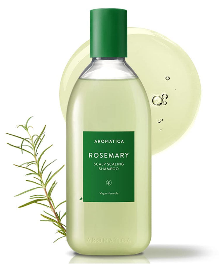 AROMATICA Rosemary Scalp Scaling Shampoo - 400ml | اروماتيكا شامبو اكليل الجبل للقشرة - 400 مل