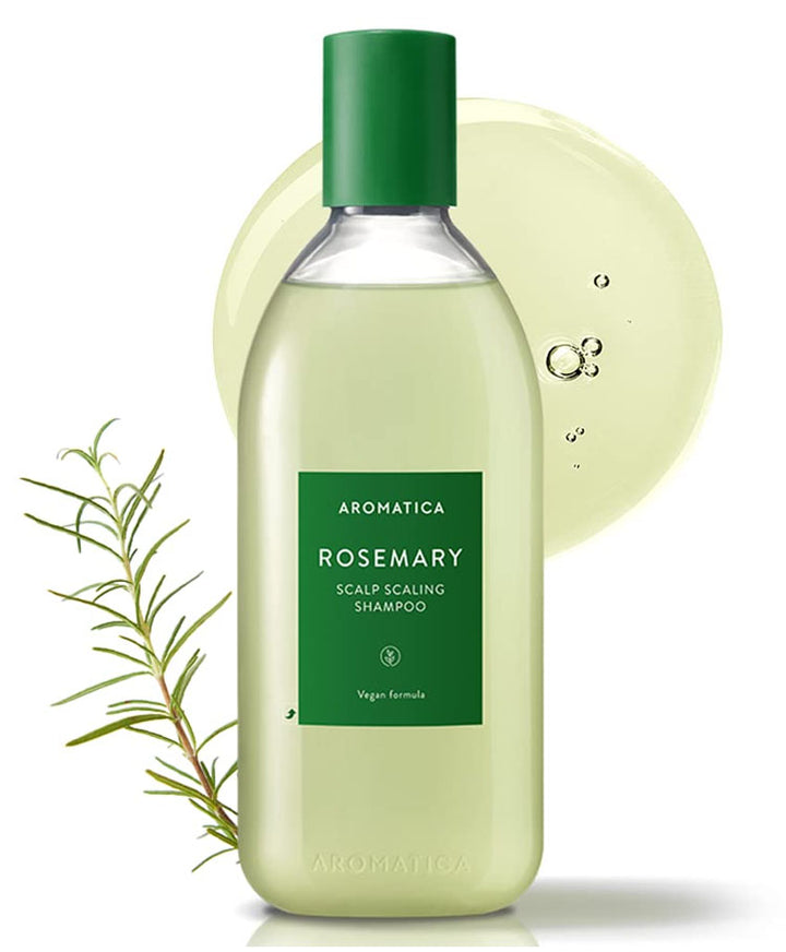 AROMATICA Rosemary Scalp Scaling Shampoo - 400ml | اروماتيكا شامبو اكليل الجبل للقشرة - 400 مل
