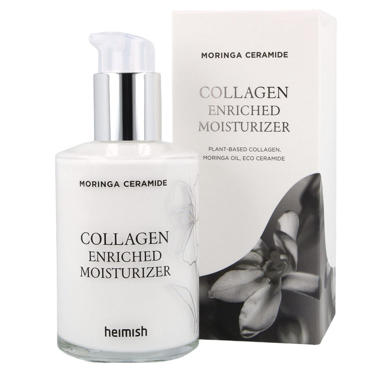 heimish Moringa Ceramide Collagen Enriched Moisturizer - 120ml | هيميش مرطب غني بالكولاجين النباتي وسيراميد المورينجا - 120 مل