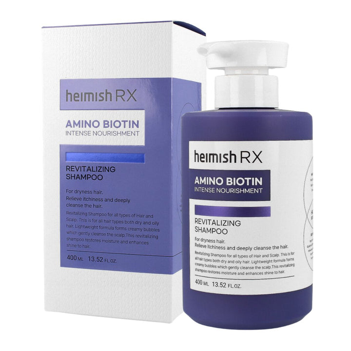 heimish Amino Biotin Revitalizing Shampoo - 400ml | هيميش شامبو مقوي للشعر - 400 مل