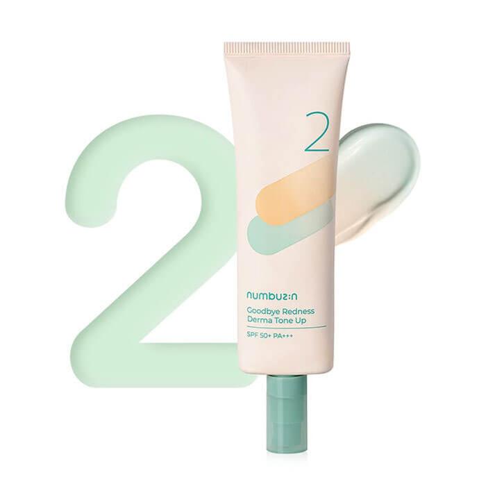 Numbuzin Goodbye Redness Derma Tone Up SPF50+ PA+++ - 50ml | نمبوزين برايمر مصحح للون البشرة و الاحمرار مع spf50+ - 50 مل