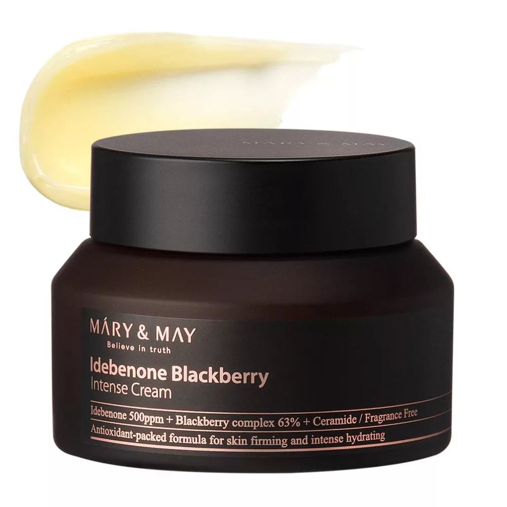 MARY & MAY Idebenone Blackberry Complex Intense Cream - 70g | ماري آند ماي كريم مكثف بالآيديبينون والتوت الأسود - 70غ #1