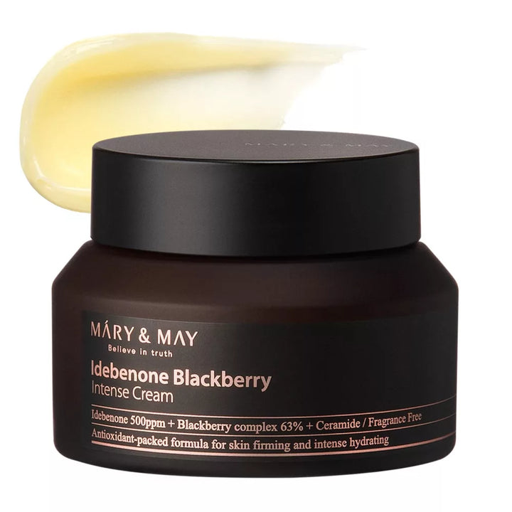 MARY & MAY Idebenone Blackberry Complex Intense Cream - 70g | ماري آند ماي كريم مكثف بالآيديبينون والتوت الأسود - 70غ #1